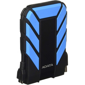 HDD Extern AData HD710 Pro, 2 TB, USB 3.2, Rezistent socuri, Negru/Albastru